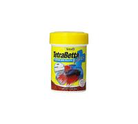 TetraBetta PLUS Floating Mini Pellets, Fish Food With Natural Color Enhancer
