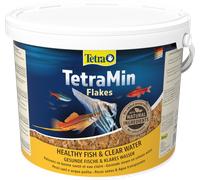 Tetra Min Fish Food, Complete Food for All Tropical Fish for Health, Colour and Vitality, 10 Litre