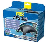 TetraTec Aquarium Fish Tank Air Pumps Silent with Accessories (Dual Outlet 400L/h, Black)
