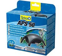 TetraTec Aquarium Fish Tank Air Pumps Silent with Accessories (Single Outlet 50L/h, Black)