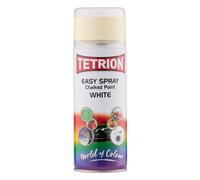 Tetrion Easy Spray Chalk Effect White Spray Paint 400ml 400ml White