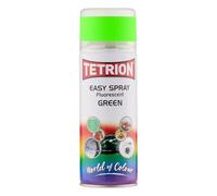 Tetrion Easy Spray Fluorescent Spray Paint Green for Indoor & Outdoor Use, Smooth Application on Wood, Metal, Ceramic, Plastic400ml