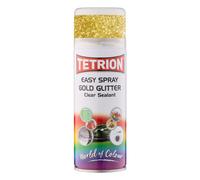 Tetrion Easy Spray Gold Glitter Sealant 400ml 400ml Gold