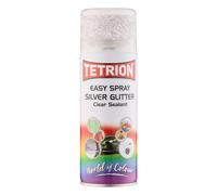 Tetrion Easy Spray Silver Glitter Sealant 400ml 400ml Silver