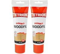 Tetrion Flexible Ready Mixed Woodfil 330g (Pack of 2)