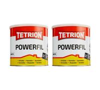 Tetrion Powerfil 2K 2 Part Body Filler Lightweight Tough Smooth White 2Kg X 2