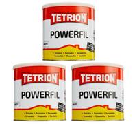 Tetrion Powerfil 2K 2 Part Body Filler Lightweight Tough Smooth White 2Kg X 3