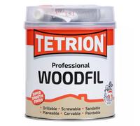 Tetrion Professional 2K Wood Filler Natural Pine Fast Drying Drillable 1.2Kg X2