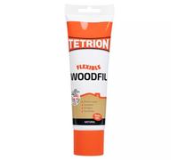 Tetrion Professional Wood Filler Natural Pine Fast Drying Drillable 330G X6