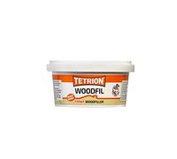 Tetrion Ready-to-Use Wood Filler - Flexible, Smooth & Durable for Interior & Exterior Repairs, Fills Gaps, Cracks & Holes 400g