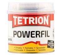 Tetrion White PowerFil Ultra-Smooth 2-Part Filler for Professional & DIY Repairs, Fast-Setting, Durable Finish, Multi-Surface Compatibility 600g