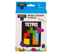 Tetris Tetrimino Shapes 3D Brain Teaser Puzzle Age 3+. Includes 7 Wooden Tetrimino Pieces & Flat Wooden Puzzle Board. Officially Licensed Tetris Merchandise.