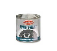 Tetroseal Tetrosyl Carplan 250ML Tyre Wall Paint Black Specially formulated to provide a decorative black finish on your vehicles tyre side walls, mud flaps and other rubber components.