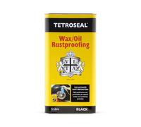 Tetroseal Rustproofing Wax & Oil - Heavy-Duty, Silicone-Free, Kills Rust - Black 5 L