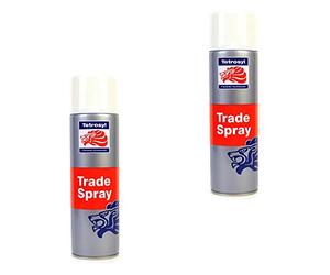 Tetrosyl ATS011 Trade Spray Paint White Primer 500ml x 2