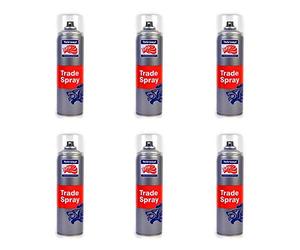 Tetrosyl ATS019 Trade Spray Paint Clear Lacquer 500ml x 6
