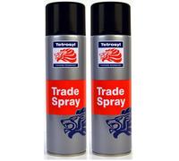 Tetrosyl ATS023 Trade Spray Paint Charcoal Primer 500ml (Pack of 2)