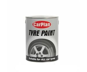 Tetrosyl Carplan 1 Litre Tyre Wall Paint Black Specially formulated to provide a decorative black finish on your vehicles tyre side walls, mud flaps and other rubber components.