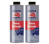 Tetrosyl Tetra Schutz Under Car Body Underseal Stone Chip Rust Protection 1L X2