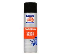 Tetrosyl Trade Spray Paint, Gloss Black, 500 ml
