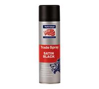 Tetrosyl Trade Spray Satin Black 500ml 500ml Black