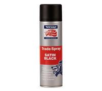 Tetrosyl Trade Spray Paint, Satin Black, 500 ml