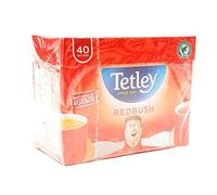 Tetley Tea Bags Redbush Natural Caffeine Free Pure Rooibos Earthly Rich Flavour