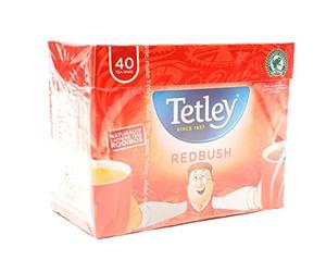 Tettley Tea (Herbal Redbush Teabags 2 x 40Pack)