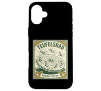 Teufelsrad Munich Oktoberfest Devil's Wheel Vintage German Case for iPhone 16 Plus