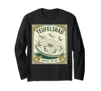 Teufelsrad Munich Oktoberfest Devil's Wheel Vintage German Long Sleeve T-Shirt