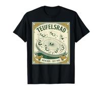 Teufelsrad Munich Oktoberfest Devil's Wheel Vintage German T-Shirt