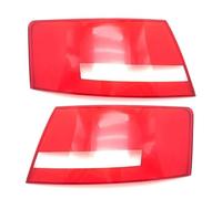 TEUIRHD Car Taillight Housing Compatible With A6 2006 2007 2008 Auto Rear Taillight Shell Tail Lamp Cover Turn Signal Stop Light Mask(A pair)