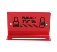 TEUOPIOE Lockout Tagout Locks Station - Loto Station for Safety Padlocks, Loto Locks Rack Holds Up to 5-8 Locks