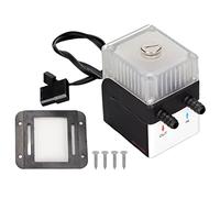 TEUOPIOE Water Cooling Pump Tank,450L/H One Piece Ceramic Bearings 12V Water Cooling Pump,Ultra Quiet Fast Heat Dissipation PC CPU Cooling System