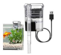 Teupyon Aquarium Filter Pump,Quiet Fish Tank Filters - External Tank Filter, Suspended Aquarium Filter, Fish Turtle Tank Filter Aquarium Accessories for Pet Health Fish Turtle Tank