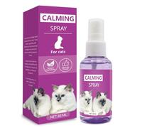 Teupyon Cat Calming Spray - 60ml Calming Health Solution | Cat Sleep Aid, Helps Control Unwanted Behaviors Like Urine Spraying, Scratching Furniture