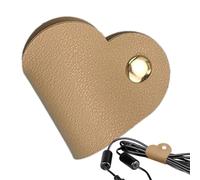 Teupyon Earphones Storage Straps, PU Leather Portable Wrap Manager, Cable Organizer Storage in Multiple Colors for Birthday Holiday Christmas