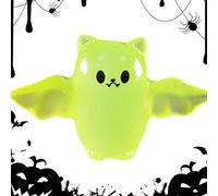 Teupyon Pumpkin Desk Decor,Cute Lighted Small Halloween Ghost Ornaments | Resin Devil Table Ornament Halloween Ghost Figurine For Dining Table