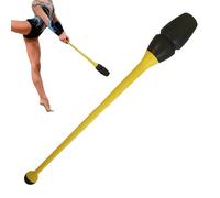Teupyon Rhythmic Gymnastics Clubs,Non-Slip Training Equipment Rubber - Rhythmic Gymnastics Practice Stick,for Students Dancer Junior Girls Coaches School Home Practice Performance Recreation