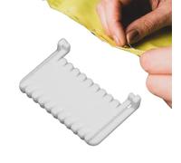 Teupyon Stitching Guide Tool - Portable Precision Template Ruler | Hand Sewing Template Quilting Ruler - for Embroidery Garment Blanket Clothing Quilt Repair Home