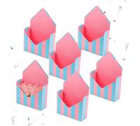 Teupyon Valentines Day Box, Folding Envelopes - Large Capacity Present Box Holiday Decor | for Wedding Holiday Celebration Festival Flowers Bouquet Food Card Snack