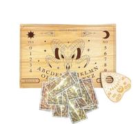 Teupyon Wooden Divination Board,Divination Decision Maker Dowsing | Engraving - for Yoga Room, Meditation, Store, Themed Parties