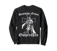 Teutonic Knights Flag Buhurt Flag Cross Knight Sweatshirt