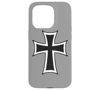 TEUTONIC ORDER CROSS EMBLEM TEUTONIC KNIGHTS CRUSADES Case for iPhone 15 Pro