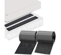 TEUVO 15cm X 2m Stop Sofa Cushion Slipping Heavy Duty Hook and Loop Tape Self Adhesive for Anti Slip Couch Cushion Non Slip Mattress Pads Underlay Premium Sticky Tape Fabric for Fixing Home & Office