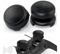 TEUVO FPS PS5 Thumb Grips Caps - PS4 Controller Thumbstick Grips to Help with Aim, PS5 Controller Thumbstick Caps 2 Sets Silicone Joystick Accessories, Reduce Thumb Fatigue Improved Comfort & Accuracy