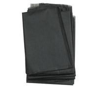 TEUYOE Iron On Interfacing for Sewing, Fusible Interfacing Fabric Non-Woven Lightweight Fusible Iron On Interfacing Fabric for Sewing Single-Sided Fusible Interfacing Lightweight (Black)
