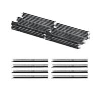 Teuypty 10000pcs MicroTag GunFastener Kit for Fine StitchTagGun 0.5cm Mini Tag Barb Attachment for Clothing Fine Tag Black
