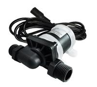Teuypty 12V DC Multifunctional Brushless Water Pump DC Pump Booster Pump Warm Air Water Cooled Circulation Pump 1/2" DN15