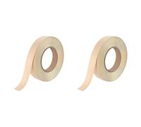Teuypty 2X Birch Edge Banding, 3/4 Inch X 50 Ft Wood Veneer Roll Pre-Glued, Flexible Edge Band for DIY & Professional Projects